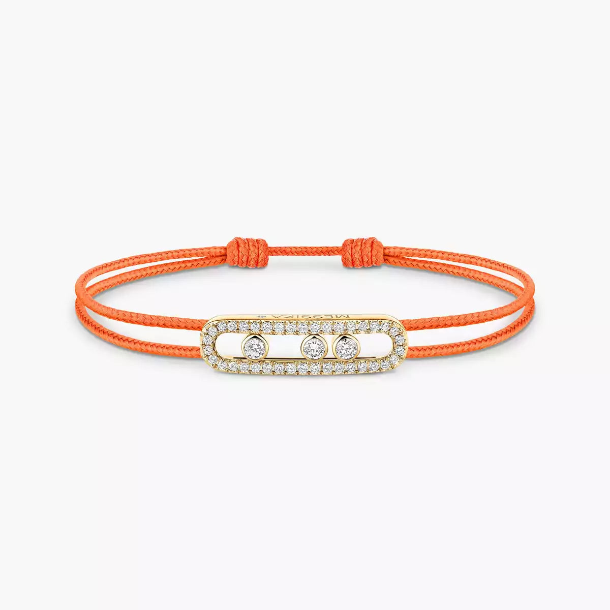 [Twinkle jewelrys]Messika Care(s) pink cord pavé bracelet