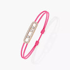 [Twinkle jewelrys]Messika Care(s) pink cord pavé bracelet