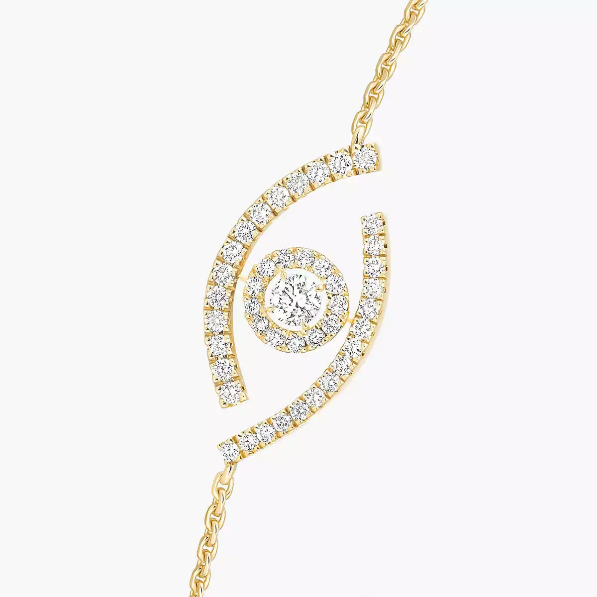 [Twinkle jewelrys]Lucky Eye Pave-Set Diamond Bracelet