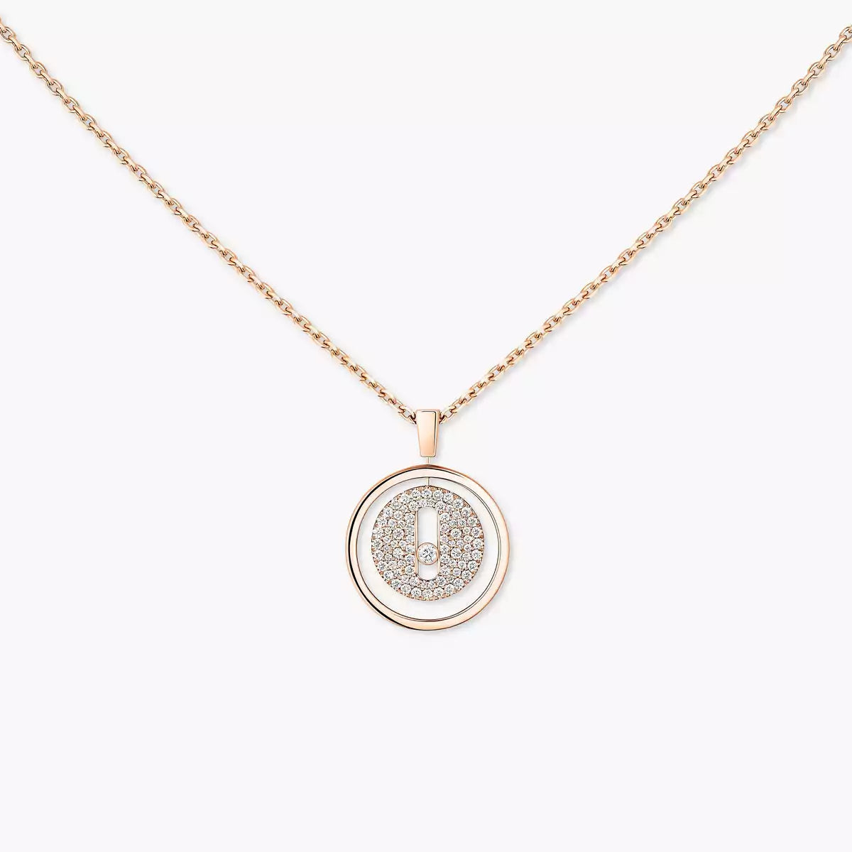 [Twinkle jewelrys] Lucky Move Diamond Necklace
